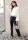 Camila Cream Top-***FINAL SALE***-Hand In Pocket