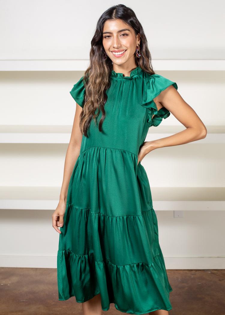 Gracyn Midi Dress-Hand In Pocket