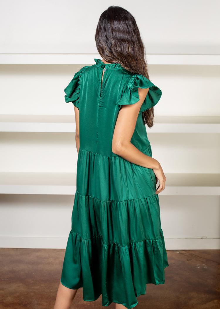 Gracyn Midi Dress-Hand In Pocket