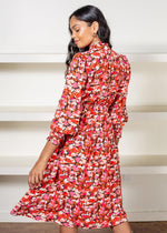 Alice Floral Print Maxi-Hand In Pocket