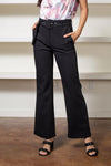 Adelyn Rae Toni High Rise Belted Trousers-Hand In Pocket