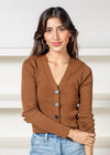 Sanctuary Play It Cool Cardigan-Spice-Hand In Pocket