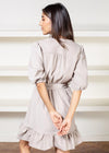Velvet Heart Belted Corduroy Mini Dress-***FINAL SALE***-Hand In Pocket