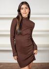 525 America Rachel Turtleneck Dress ***FINAL SALE***-Hand In Pocket