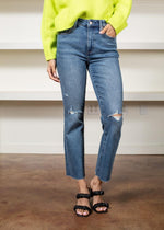 Pistola Lennon High-Rise Cropped Bootcut Jean - Denny ***FINAL SALE***-Hand In Pocket