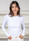 Michael Stars Nori Long Sleeve Tee-Hand In Pocket