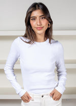 Michael Stars Nori Long Sleeve Tee-Hand In Pocket
