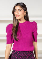 Lucy Paris Noah Ribbed Sweater-Hand In Pocket