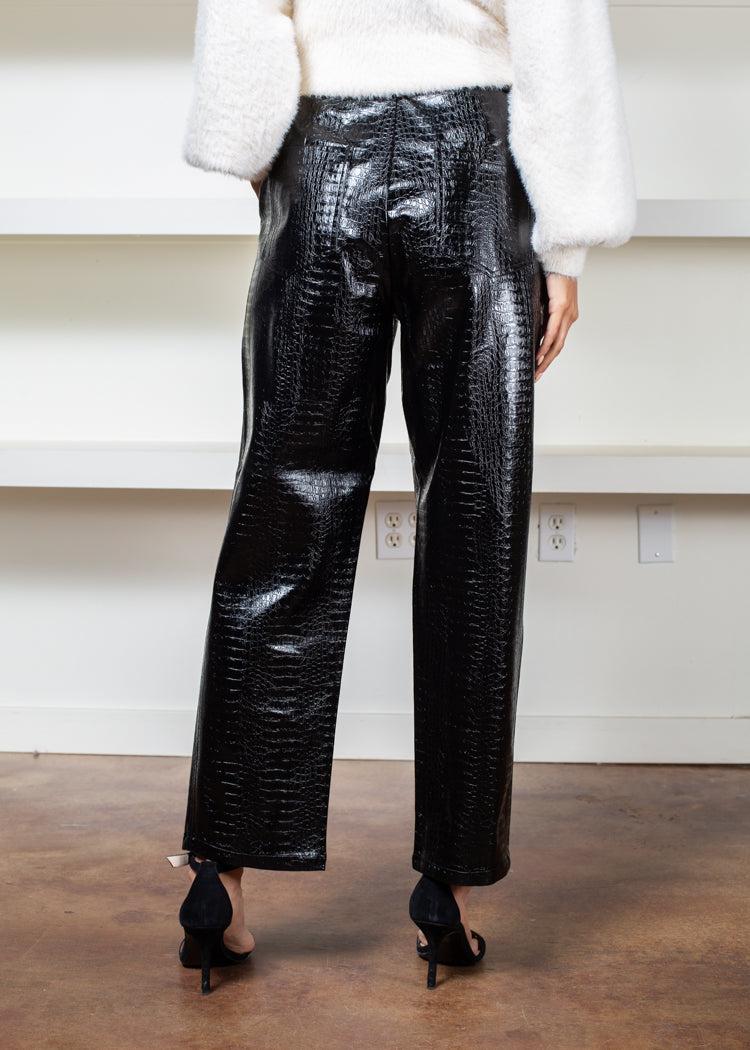 FRNCH Pyrenee Leather Pant ***FINAL SALE***-Hand In Pocket