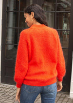 FRNCH Italian Made Knitted Aperol Sweater ***FINAL SALE***-Hand In Pocket