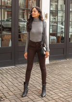 Nina Turtleneck-Heather ****FINAL SALE****-Hand In Pocket