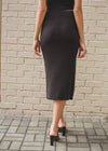 525 America Ribbed Skirt-Hand In Pocket