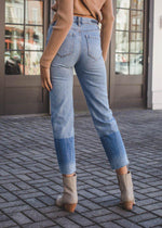 Blank NYC The Madison Crop - Side Lines***FINAL SALE***-Hand In Pocket