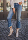 Joes Jeans The Callie High Rise Cropped Bootcut- ***FINAL SALE***-Hand In Pocket