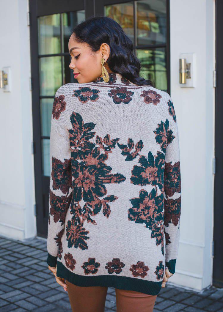 Franklin Floral Pullover ***FINAL SALE***-Hand In Pocket