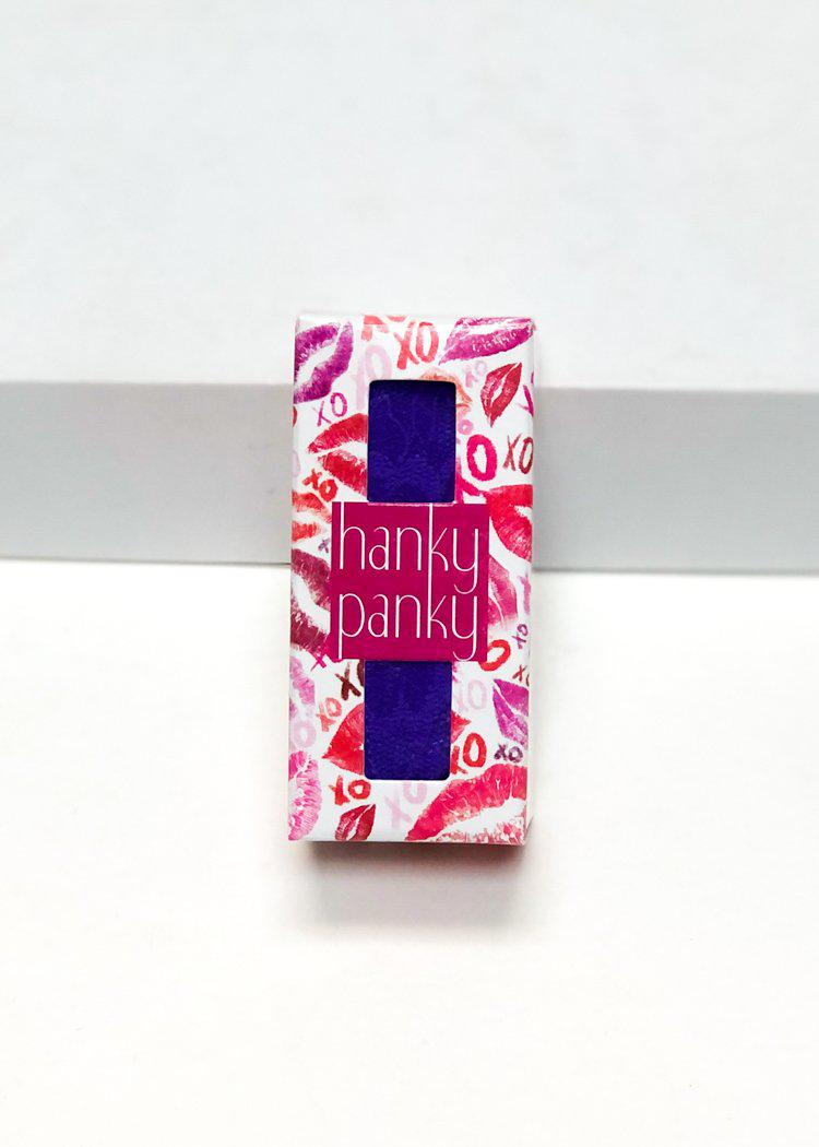Hanky Panky XOXO Occasion Box- Vibrant Violet-Hand In Pocket