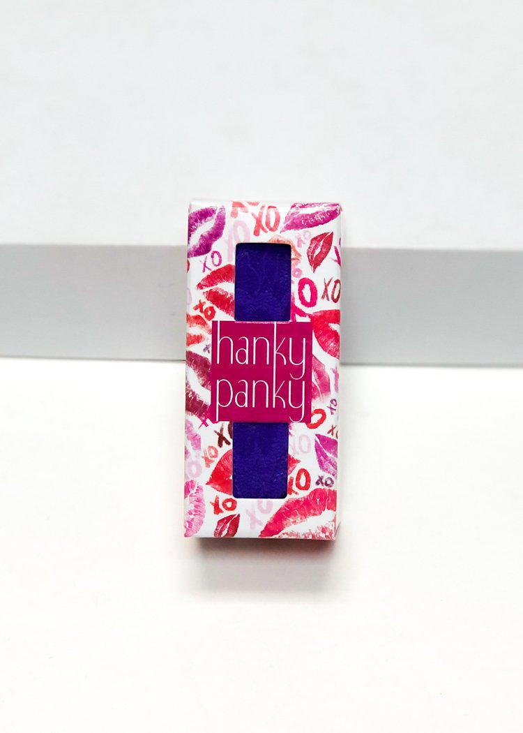 Hanky Panky XOXO Occasion Box- Vibrant Violet-Hand In Pocket