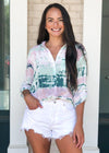 Agolde Parker Distressed Denim Shorts-Gleam-***FINAL SALE***-Hand In Pocket