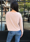 Z Supply Leila Rib Long Sleeve-Hand In Pocket