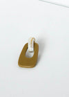 Puebla Door Knocker Earring-Mustard ***FINAL SALE***-Hand In Pocket
