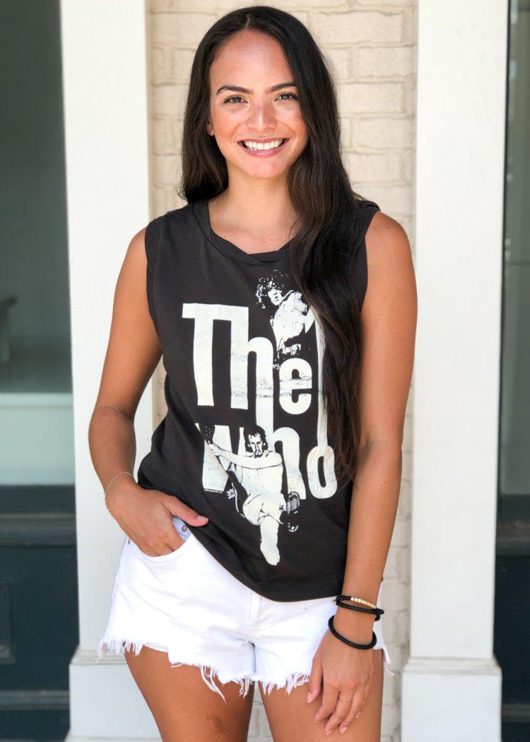 Chaser The Who Cotton Muscle Tank - ***FINAL SALE***-Hand In Pocket