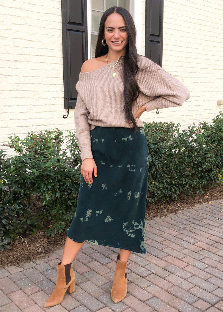 Sedona Batwing Sleeve Sweater-Hand In Pocket