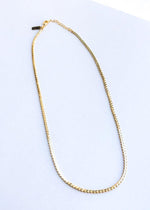 Farrah B Simple Soul Necklace - Gold-Hand In Pocket