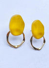 Tropea Post Earrings- Butter-***FINAL SALE***-Hand In Pocket