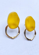 Tropea Post Earrings- Butter-***FINAL SALE***-Hand In Pocket