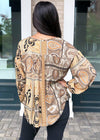 Santa Rosa Peasant Blouse-***FINAL SALE***-Hand In Pocket