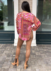 Cloverdale Peasant Blouse-***FINAL SALE***-Hand In Pocket