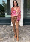 Cloverdale Peasant Blouse-***FINAL SALE***-Hand In Pocket