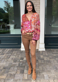 Cloverdale Peasant Blouse-***FINAL SALE***-Hand In Pocket