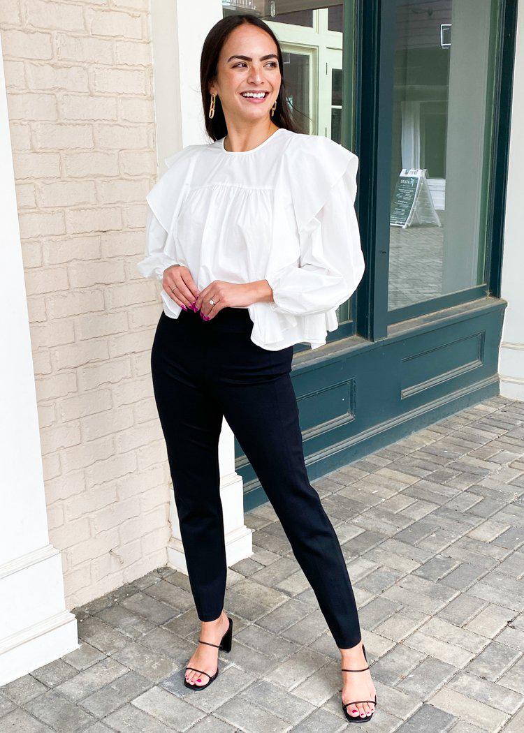 SPANX - NEW! NEW! NEW! The Perfect Black Pant, Straight Leg is your new  go-to for any outfit or occasion. Thanks to—seriously, magical—smoothing  ponte fabric and a comfortable, pull-on design, this style