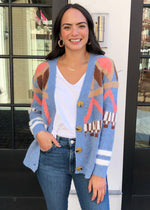 Telluride Patchwork Cardigan-Hand In Pocket