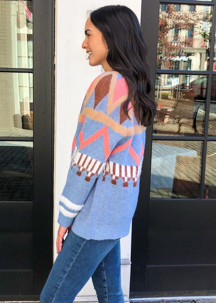 Telluride Patchwork Cardigan-Hand In Pocket