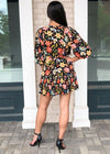 Karlie Primrose Faux Wrap Mini Dress-***FINAL SALE***-Hand In Pocket