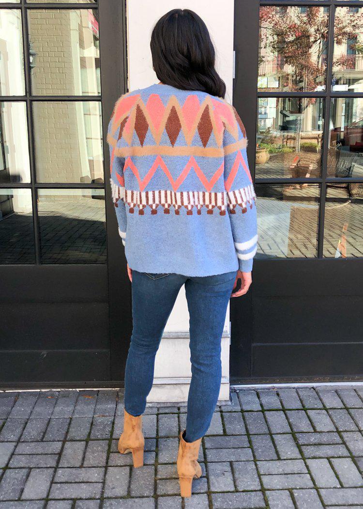 Telluride Patchwork Cardigan-Hand In Pocket