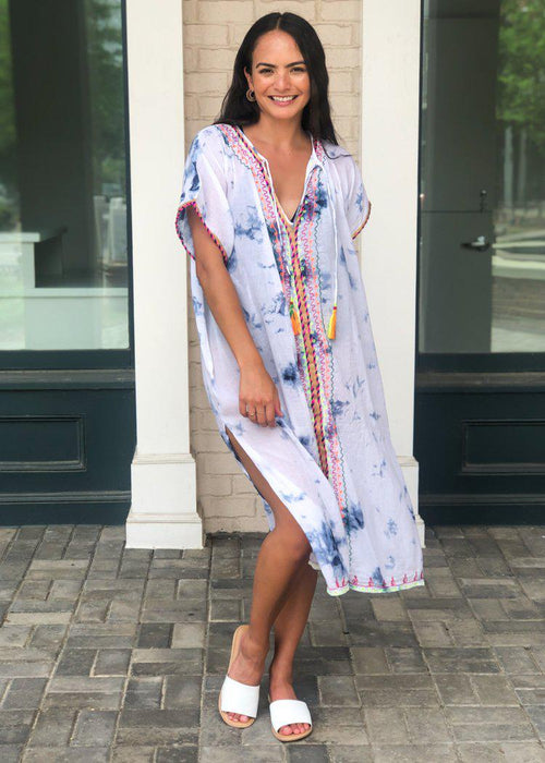 St. George Tie Dye Coverup-Hand In Pocket