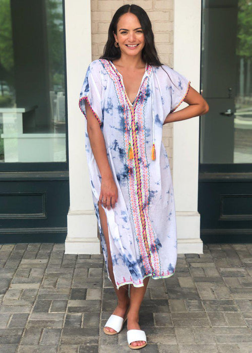 St. George Tie Dye Coverup-Hand In Pocket