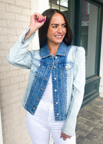 Blank NYC Patch It Together Denim Jacket ***FINAL SALE***-Hand In Pocket