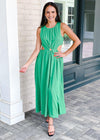 Nusa Cut Out Maxi Dress-Hand In Pocket