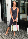 RD Style Tie Dye Sleeveless Midi Dress - Black-Hand In Pocket