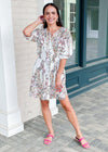 Forteleza Floral Print Mini Dress ***FINAL SALE***-Hand In Pocket