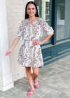 Forteleza Floral Print Mini Dress ***FINAL SALE***-Hand In Pocket