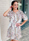 Forteleza Floral Print Mini Dress ***FINAL SALE***-Hand In Pocket