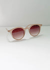 AJ Morgan I Catalina Modern Lennon Sunglasses-Brown-Hand In Pocket