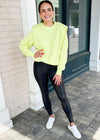Spanx Faux Leather Leggings-Petite- Black-Hand In Pocket