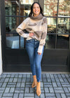 RD Style Alderman Camo Turtleneck Sweater - Neutral-Hand In Pocket