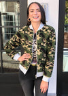 Chaser Teddy Camo Bomber Jacket ***FINAL SALE***-Hand In Pocket